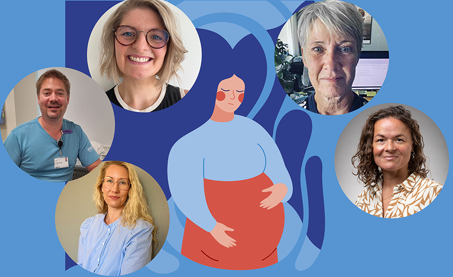 Mette Winther, Thorbjørn Brøgger, Annette Aarre og Sabine Juul Pedersen