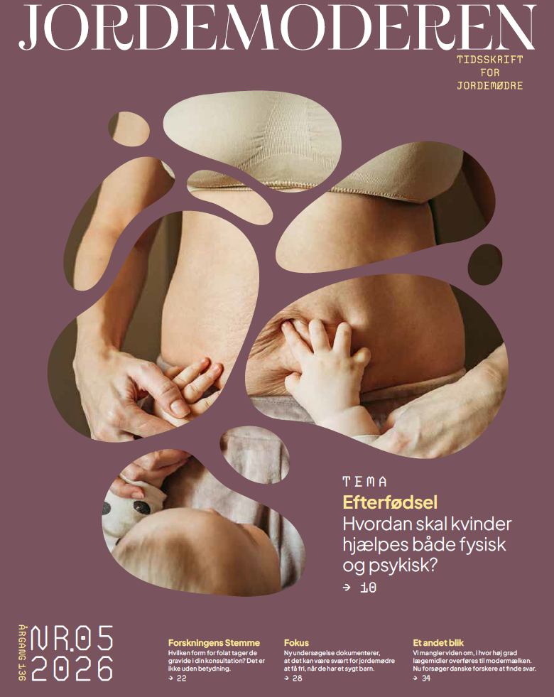 Forsiden på Tidsskrift for Jordemødre nr. 5 2026